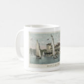Water Baby Vintag Sailboote Kaffeetasse (Vorderseite Links)
