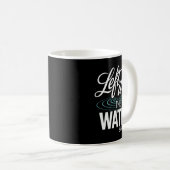 Water Baptism Made New In Christ Christian Faith B Kaffeetasse (VorderseiteRechts)