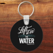 Water Baptism Made New In Christ Christian Faith B Schlüsselanhänger (Vorderseite)