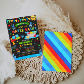 Water Bash Summer Boy Geburtstagsparty Einladung