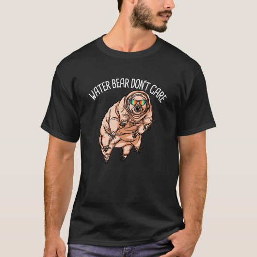 Water Bear Don't Care Kids Tardigrade Tough As A T T-Shirt (Vorderseite)