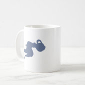 Water Bearer Aquarius Current Mug Kaffeetasse (Vorderseite Links)