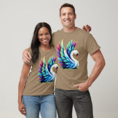 Water Bird Mute Swan witzig T-Shirt (Unisex)