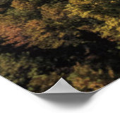 Water | Blue Moon Lake, China Poster (Ecke)