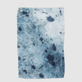 Water Blue Spritzer Golfhandtuch (Vorderseite)