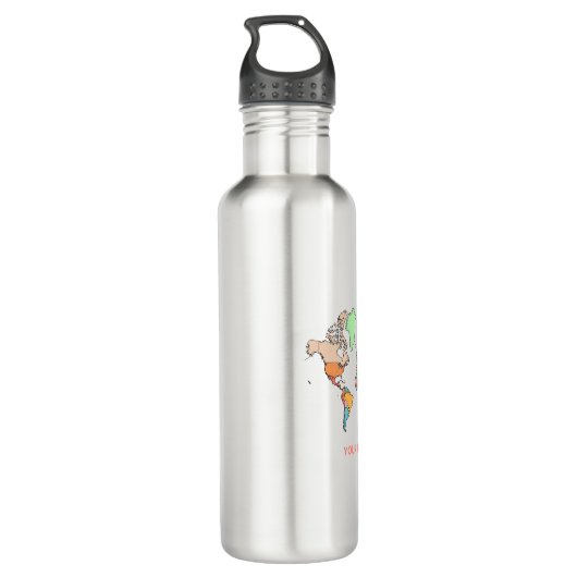 Water Bottle Edelstahlflasche (Rückseite)