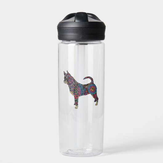 Water Bottle for Chihuahua lovers Trinkflasche (Vorderseite)