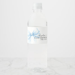 Water Bottle Label Baby Shower. Wasserflaschenetikett