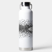 Water Bottle personalizado con trozos  dispersos  Trinkflasche (Vorderseite)