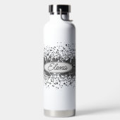 Water Bottle personalizado con trozos  dispersos  Trinkflasche (links)