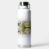 Water Bottle personalizado militar granulado  Trinkflasche (Rückseite)