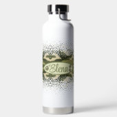 Water Bottle personalizado militar granulado Trinkflasche (links)