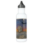 Water Bottle – Roaring Sunset Lion Edelstahlflasche (Links)