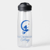 Water bottle Sea Crescent Cottage Trinkflasche (Vorne)