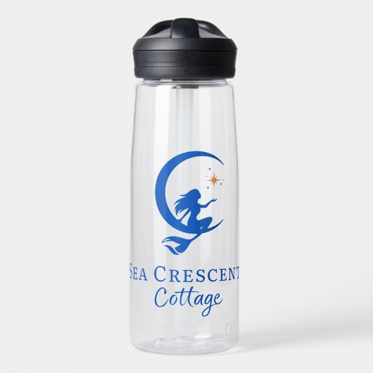 Water bottle Sea Crescent Cottage Trinkflasche (Vorne)