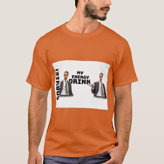 Water Bottle Stath Lets Flats funny retro T-Shirt (Vorderseite)