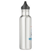 Water Bottle with Sag Harbor logo Edelstahlflasche (Links)