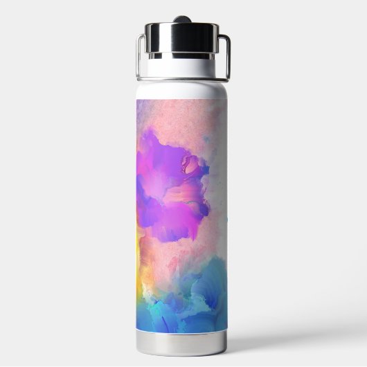 Water Bottle with Straw Trinkflasche (Hinten)