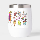 Water Bottlebback zur #School (Rückseite)