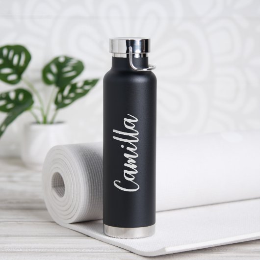 Water Bottles personalized Insulated Water custom Trinkflasche (Yoga (gedreht))