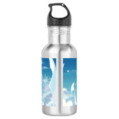Water bottles Valentine's day Edelstahlflasche (Rückseite)