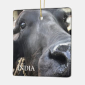 Water Buffalo, Indien Keramikornament (Links)