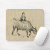 Water Buffalo Kind Chinesisch Ox Jahr 2021 MausP Mousepad (Mit Mouse)