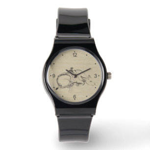 Water Buffalo Kind Chinesisch Ox Jahr Geburtstag W Armbanduhr