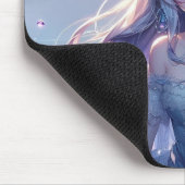 Water Catgirl Anime Princess Mousepad (Ecke)