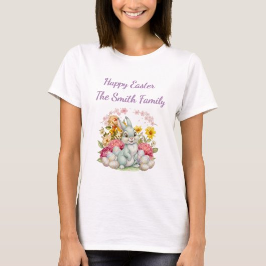 Water Color Easter T-Shirt (Vorderseite)