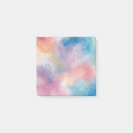 Water colour post-it klebezettel