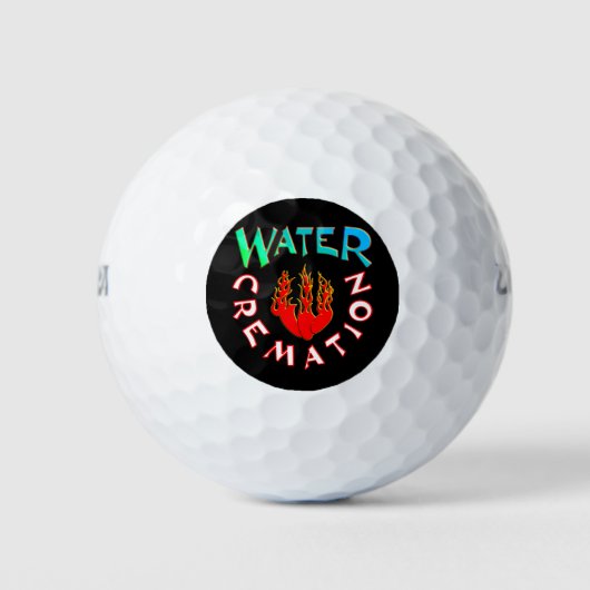 WATER CREMATION - AQUAMATION GOLFBALL (Vorderseite)