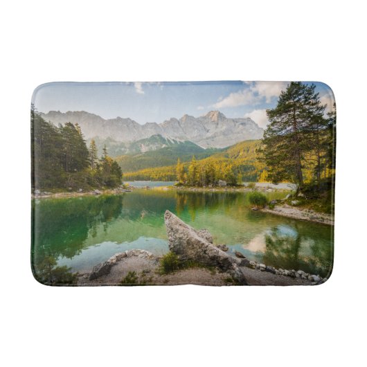 Water | Dachstein Mountains Lake Germany Badematte (Vorderseite)