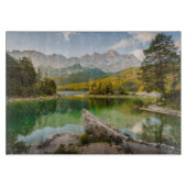 Water | Dachstein Mountains Lake Germany Schneidebrett (Vorderseite)