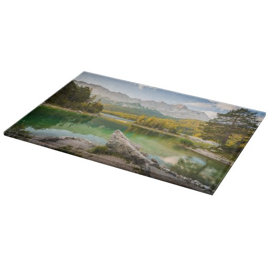 Water | Dachstein Mountains Lake Germany Schneidebrett (Ecke)