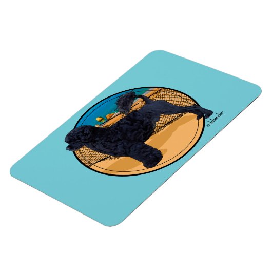 Water Dog Algarve Magnet (Linke Seite)