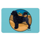 Water Dog Algarve Magnet (Horizontal)