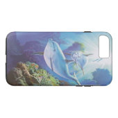 Water Dolphin iPhone 7 Fall Case-Mate iPhone Hülle (Rückseite (Horizontal))