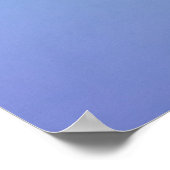 Water Drop Collision Poster (Ecke)