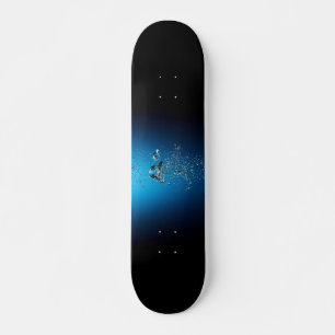 Water-Drop Design Skateboard