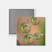 Water Droplet Reflektion Magnet (Vorderseite/Rückseite)