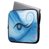 Water Eye electronics pouch Laptopschutzhülle (Vorderseite Links)