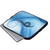Water Eye electronics pouch Laptopschutzhülle (Vorne Knopf)