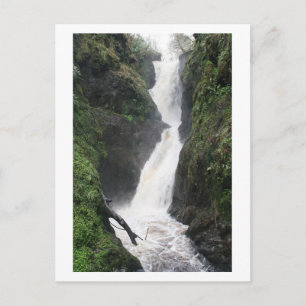 Water Falls Fast Postkarte