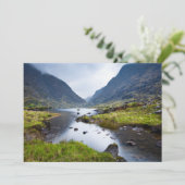 Water | Gap of Dunloe County Kerry Ireland Dankeskarte (Stehend Vorderseite)
