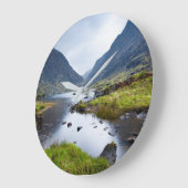 Water | Gap of Dunloe County Kerry Ireland Große Wanduhr (Winkel)