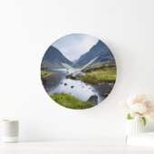 Water | Gap of Dunloe County Kerry Ireland Große Wanduhr (Zuhause)