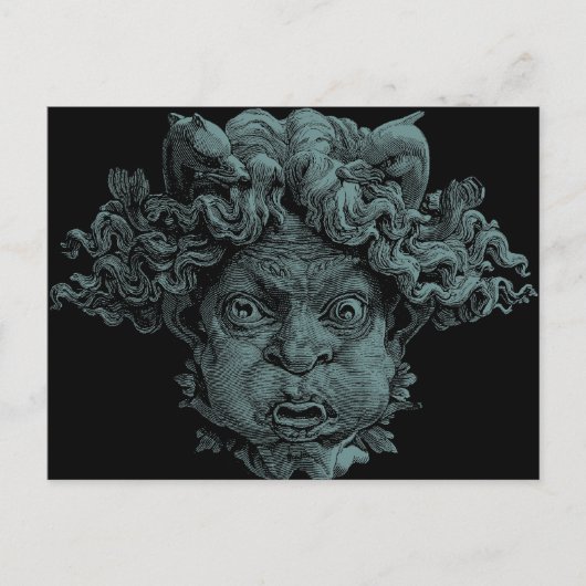 Water Gargoyle - Postkarte (Vorderseite)