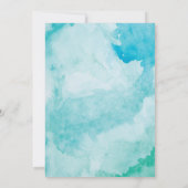 Water Gun Custom Boy Geburtstag Dankeskarte (Rückseite)