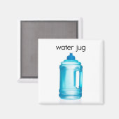 Water Jug Kühlschrank Magnet (Vorderseite/Rückseite)